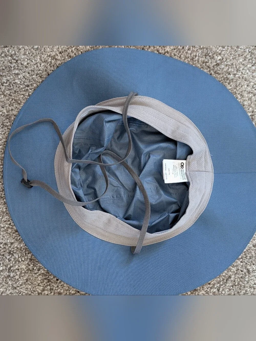 Outdoor Research Slate Blue Wide-Brim Sun Hat